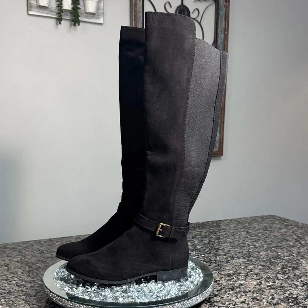 Style & Co. Kimball Black Over the Knee Boots NEW 6